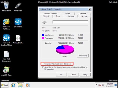 media test failure and bttomgr is compressed|I compressed the Drive C, now the whole computer doesn't work.